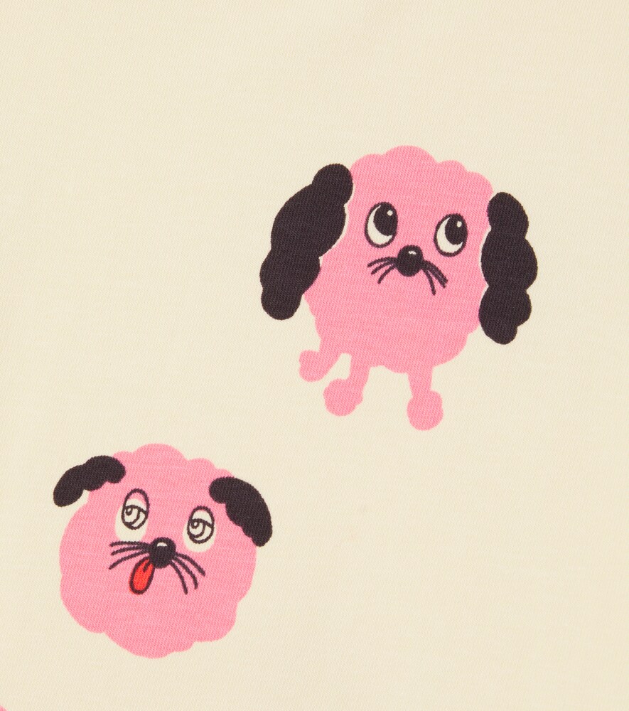  Mini Rodini Mini Rodini T-shirt Doggies Aus Einem Baumwollgemisch 