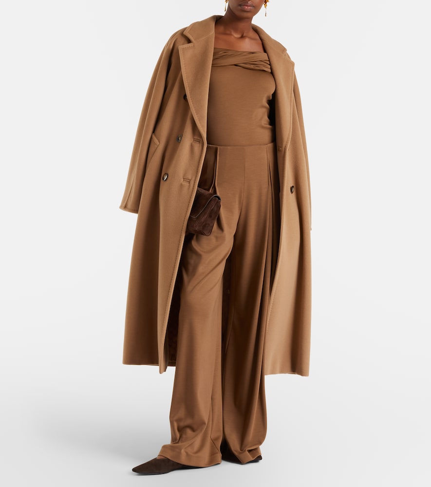 Max Mara Cocco virgin wool wide-leg pants