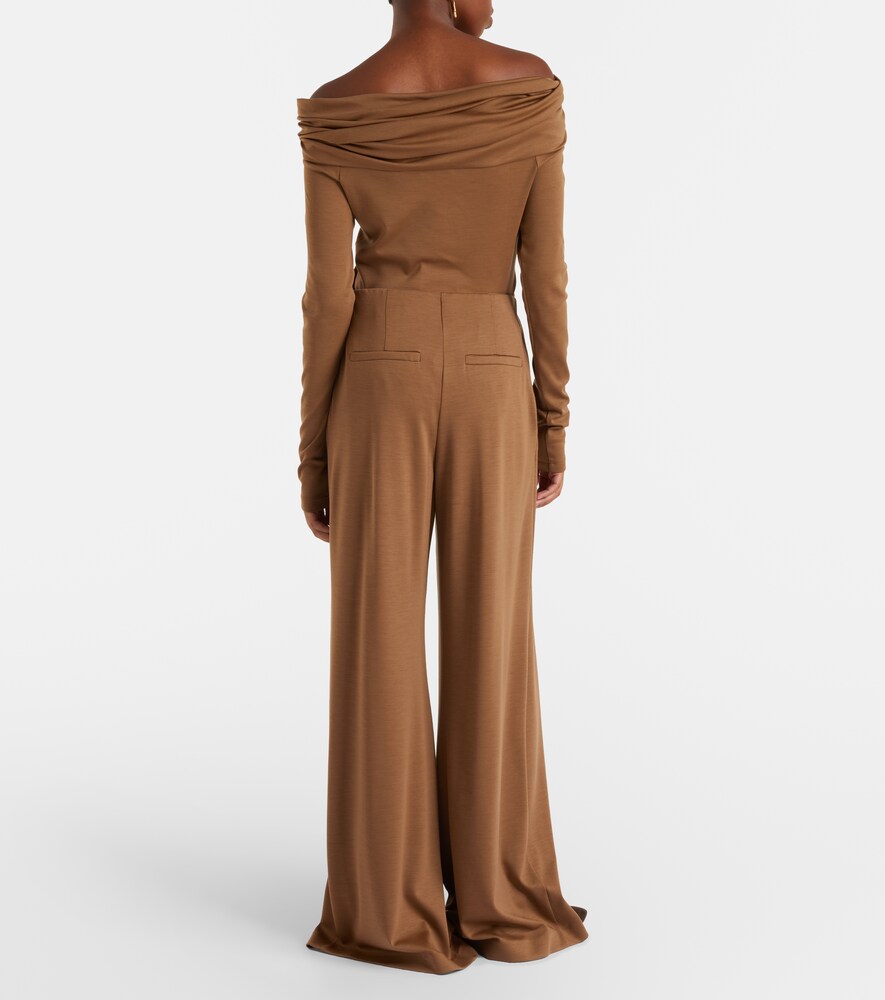  Max Mara Max Mara Cocco Virgin Wool Wide-leg Pants 