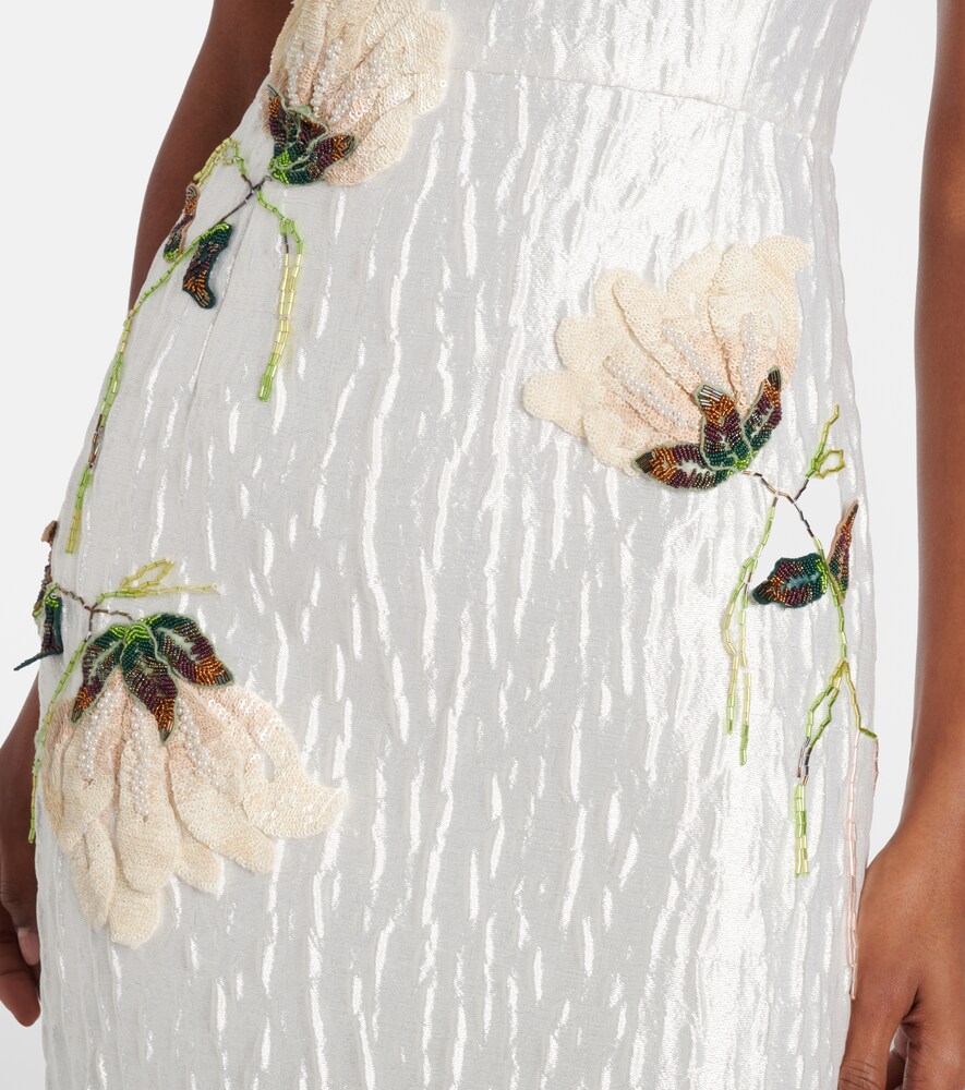 Simkhai Simkhai Besticktes Cocktailkleid Lilibeth Aus Jacquard 