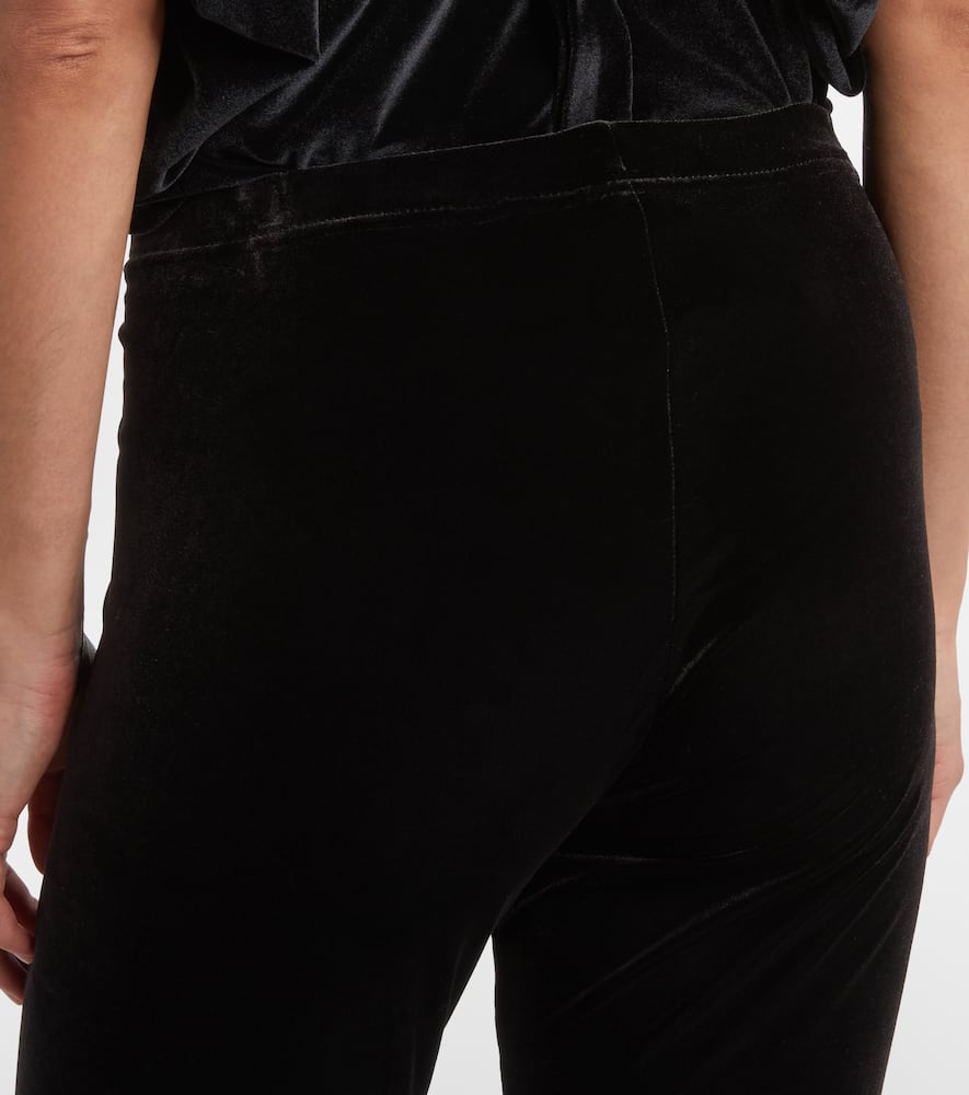 Junya Watanabe Jersey Slim Pants In Blue