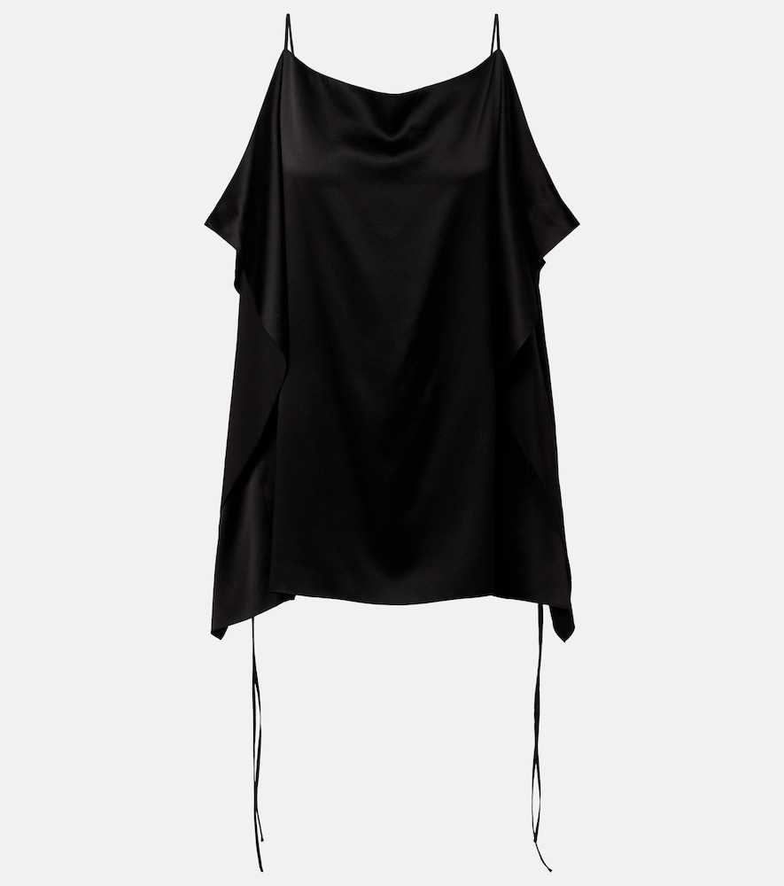 The Row Koray silk top