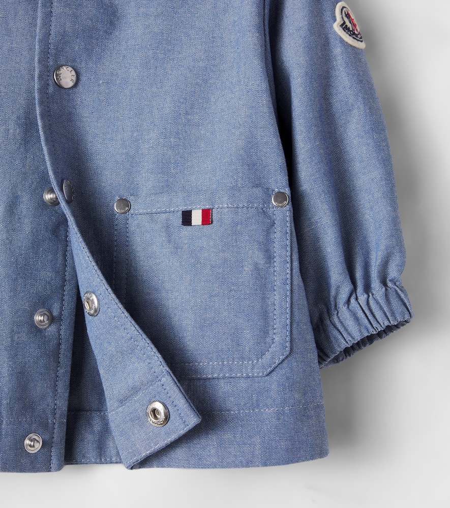  Moncler Enfant Moncler Enfant Baby Cotton Canvas Jacket 