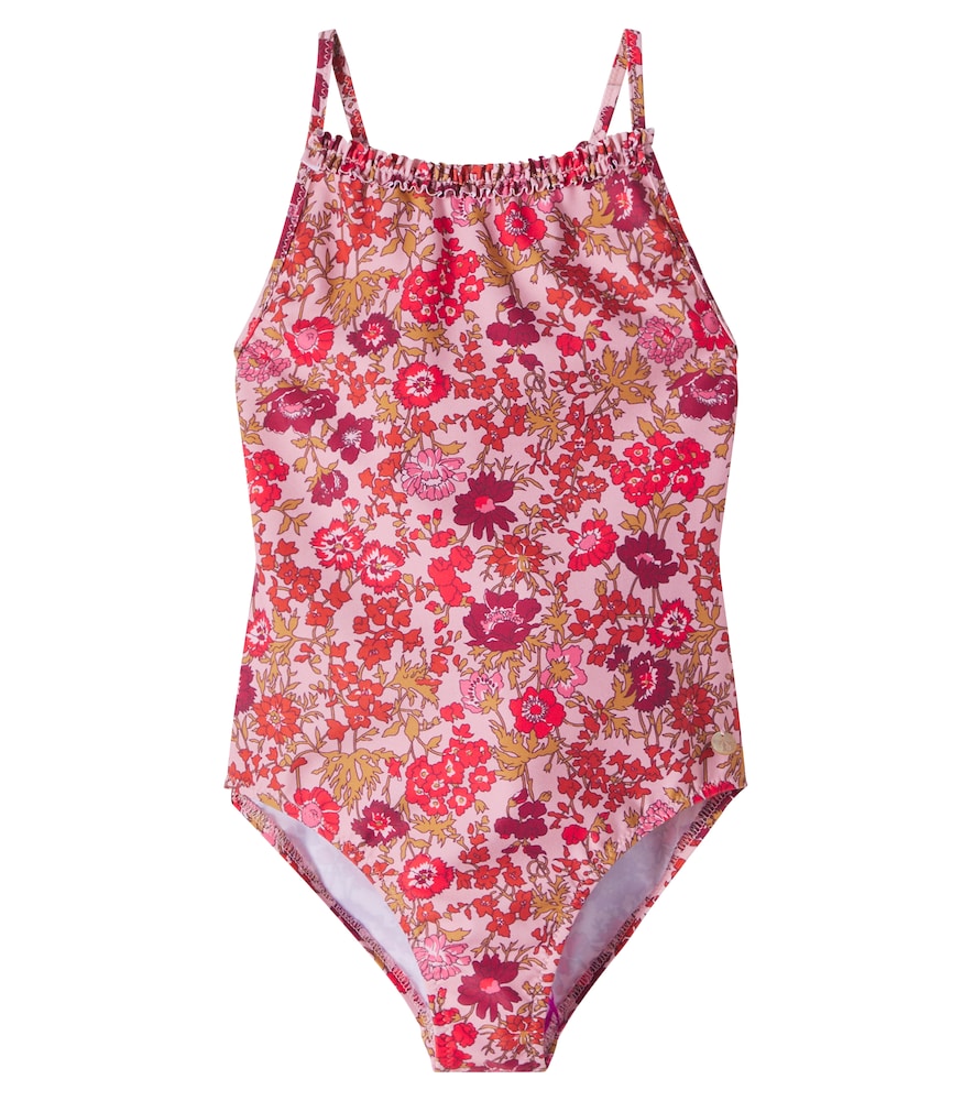 Bonpoint Pink Laika Floral Swimsuit Y Size 8 - Mytheresa