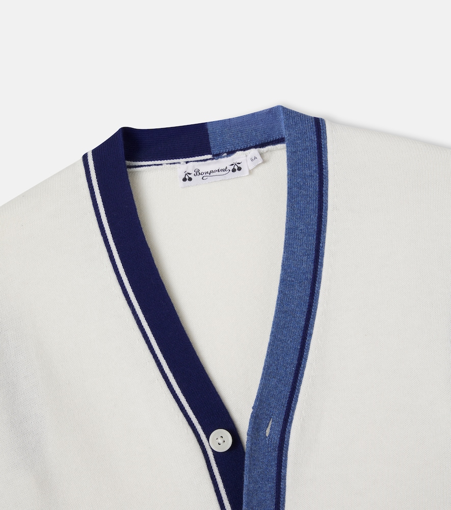  Bonpoint Bonpoint Cardigan Loris Aus Baumwolle Und Kaschmir 