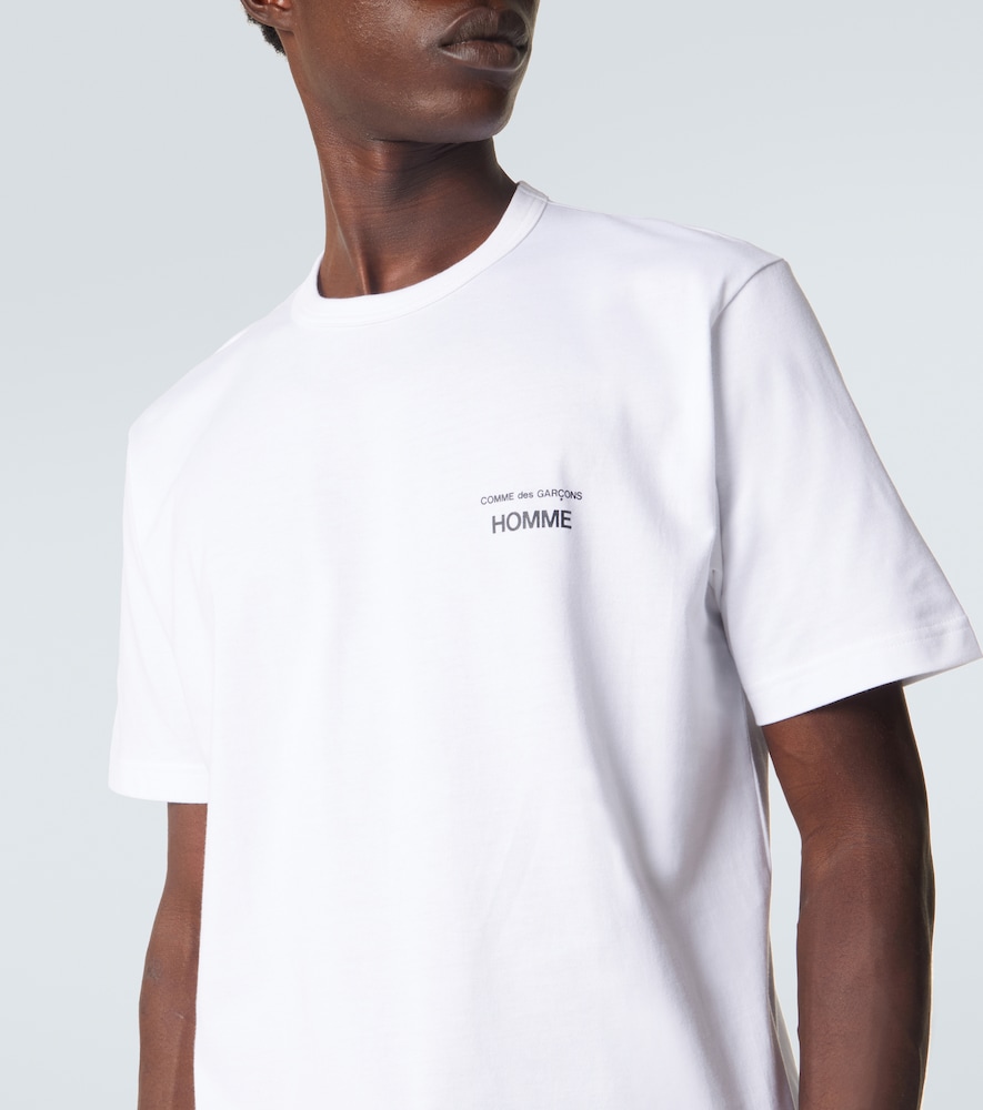  Comme Des Garcons Homme Comme Des Garçons Homme T-shirt Aus Baumwoll-jersey 