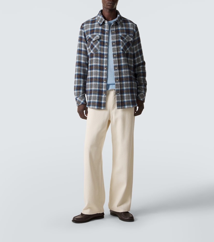 Lightning Storm Cashmere Shirt