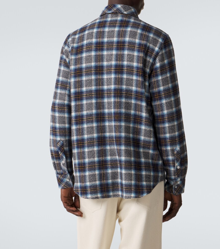 Lightning Storm Cashmere Shirt