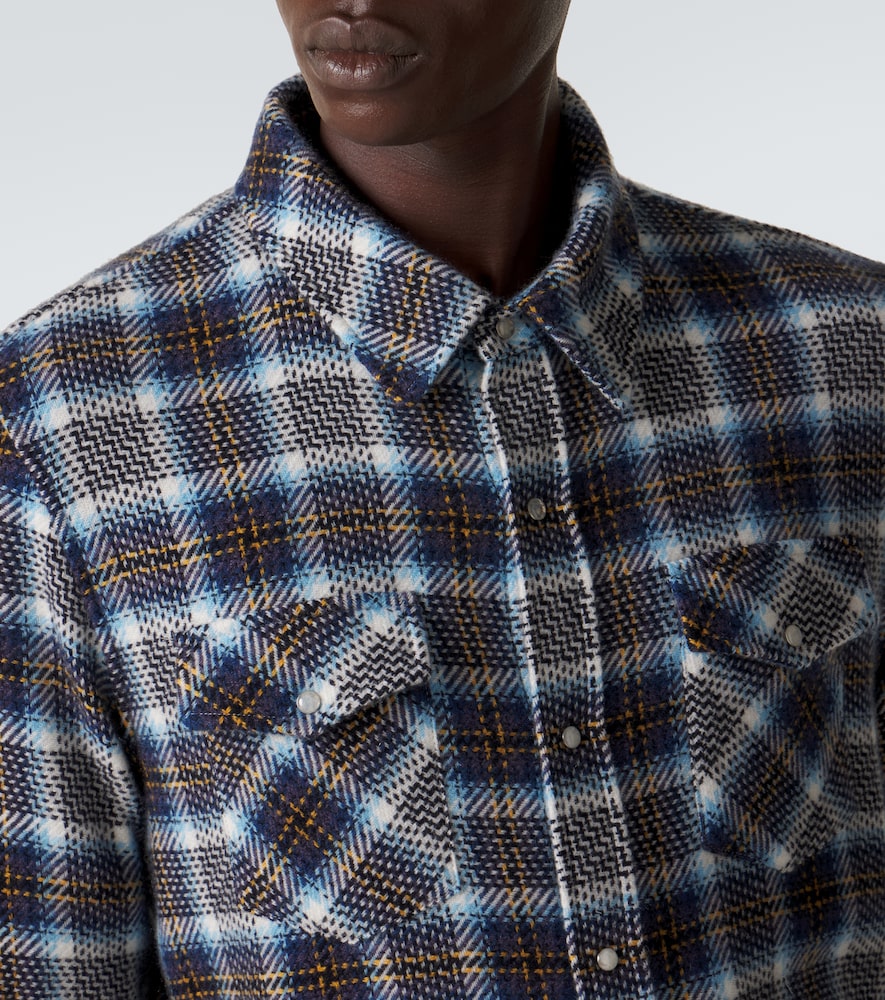 Lightning Storm Cashmere Shirt