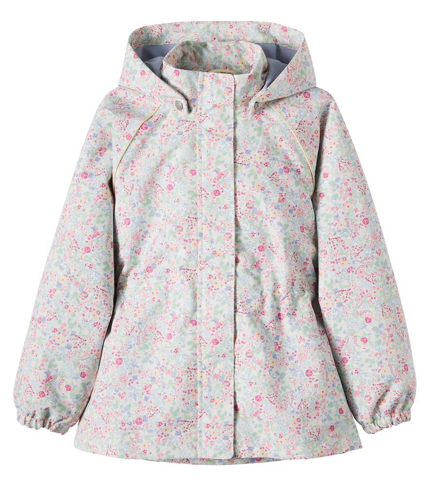 Wheat Kids' Ketta Floral Jacket In Brown