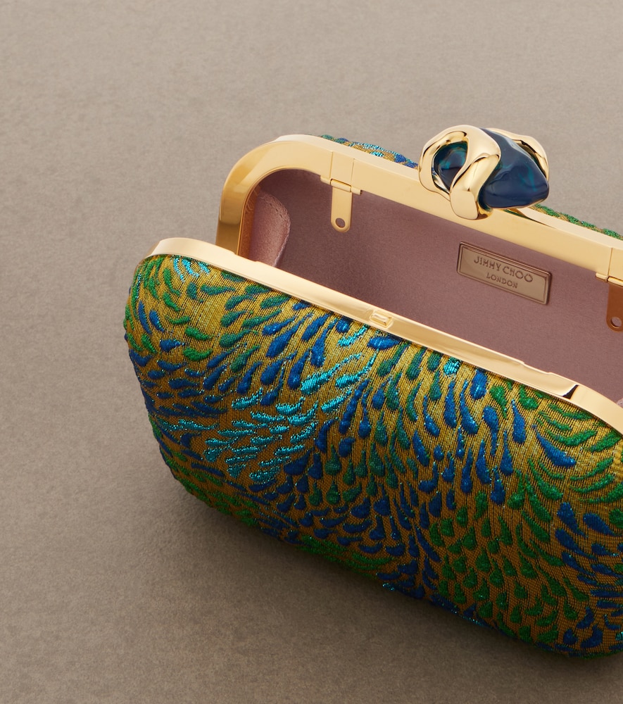  Jimmy Choo Jimmy Choo Clutch Cloud Aus Brokat 