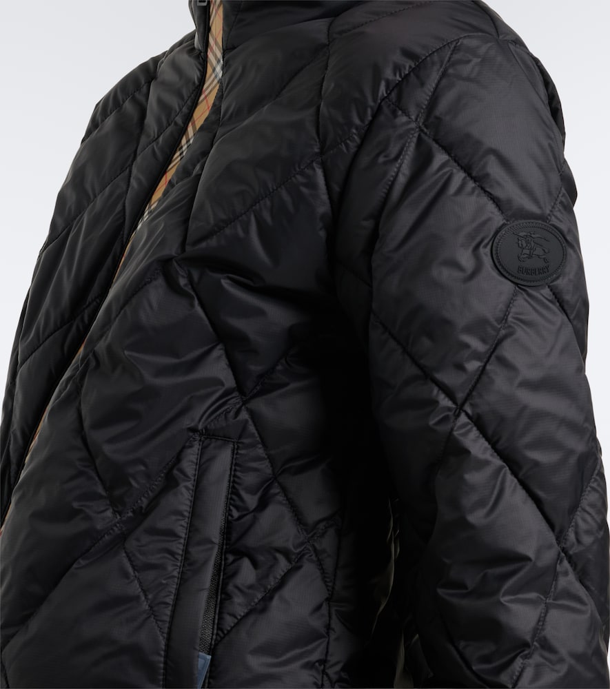 Burberry Check Quilted Puffer Jacket