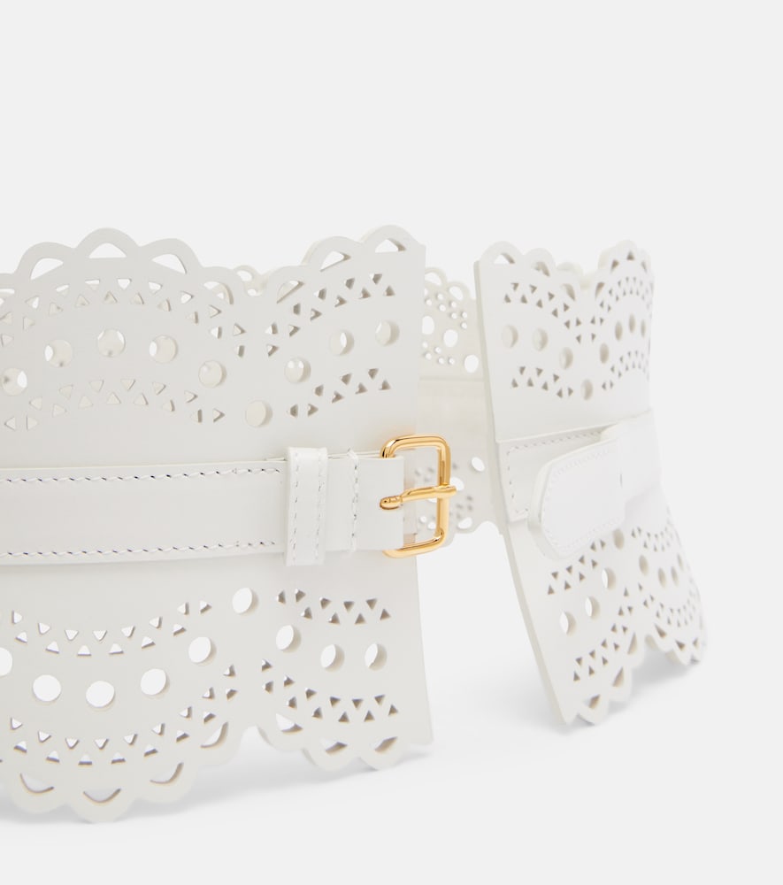  Alaia Alaia Vienne Leather Belt 