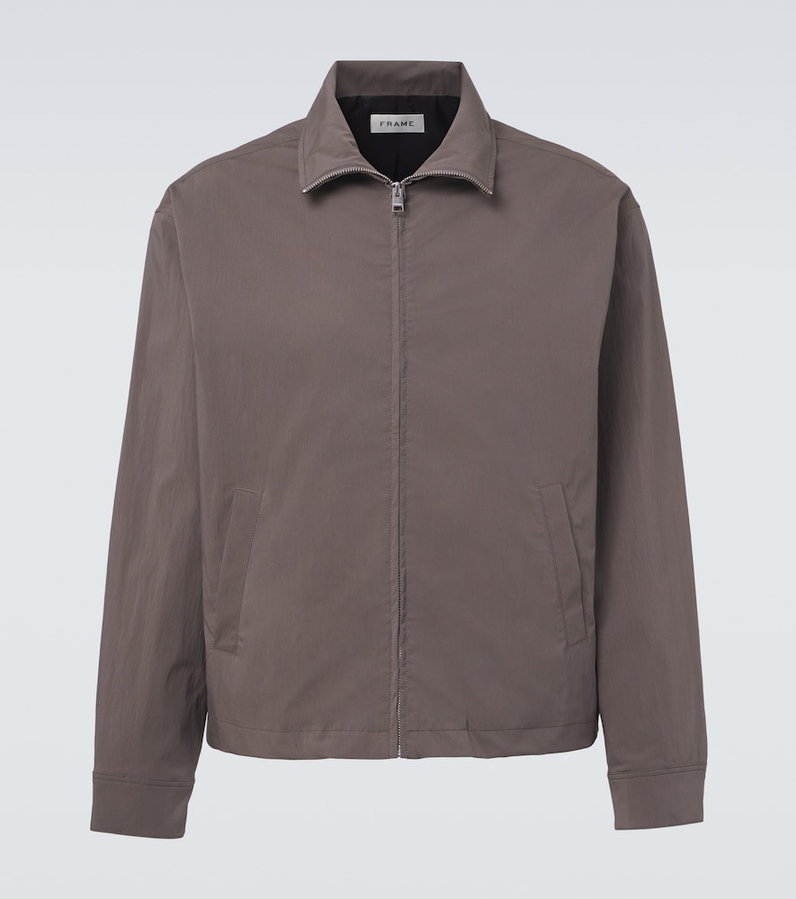 Jacke aus einem Baumwollgemisch