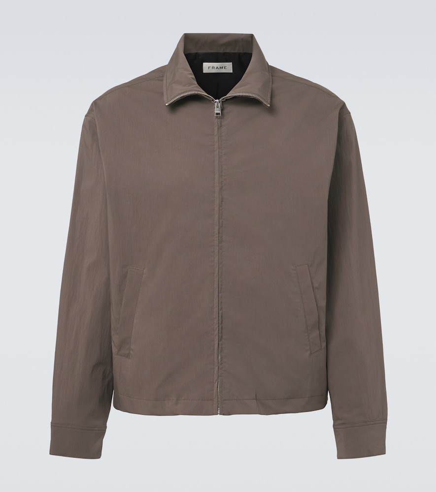 Jacke aus einem Baumwollgemisch