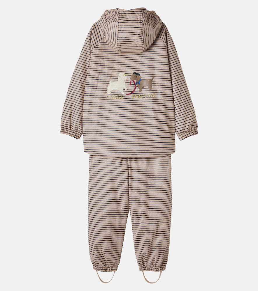 Konges Slojd Konges Sløjd Palme striped hooded jacket and pants set | Thumbnail 2