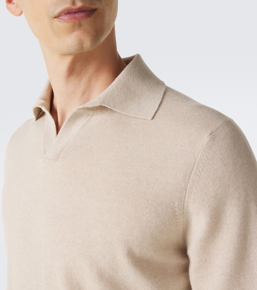Cashmere Polo Sweater