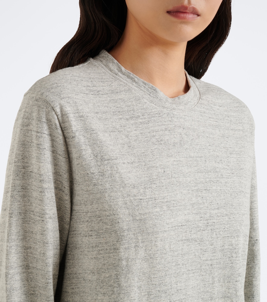 Róhe Mouliné Cotton Jersey T-Shirt