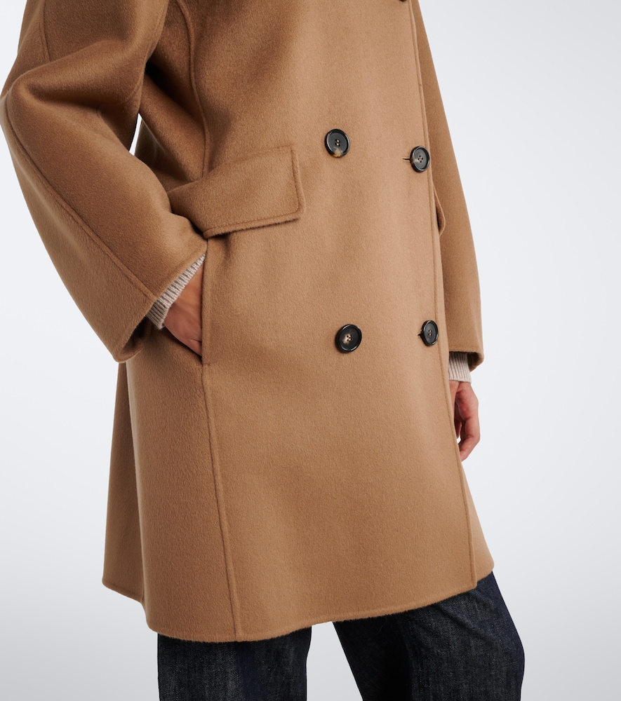 'S Max Mara Double-Breasted Virgin Coat