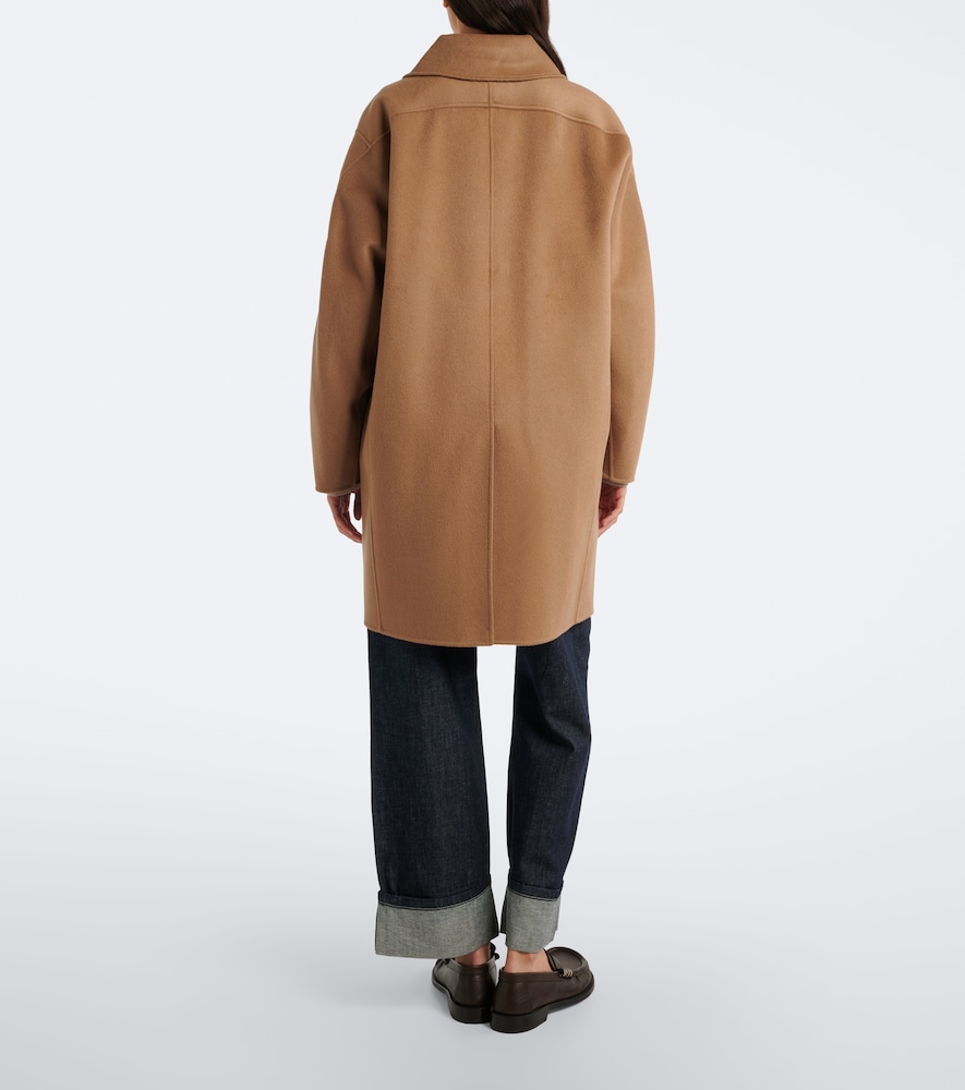 'S Max Mara Double-Breasted Virgin Coat