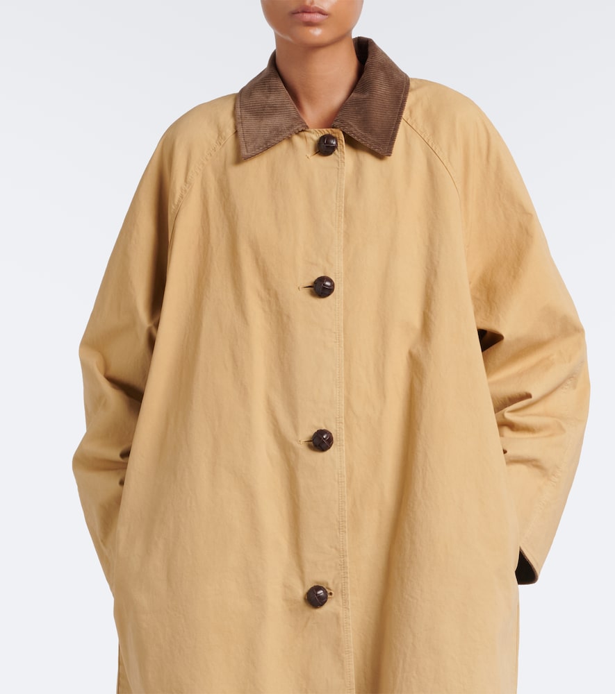 Ina Cotton Gabardine Car Coat
