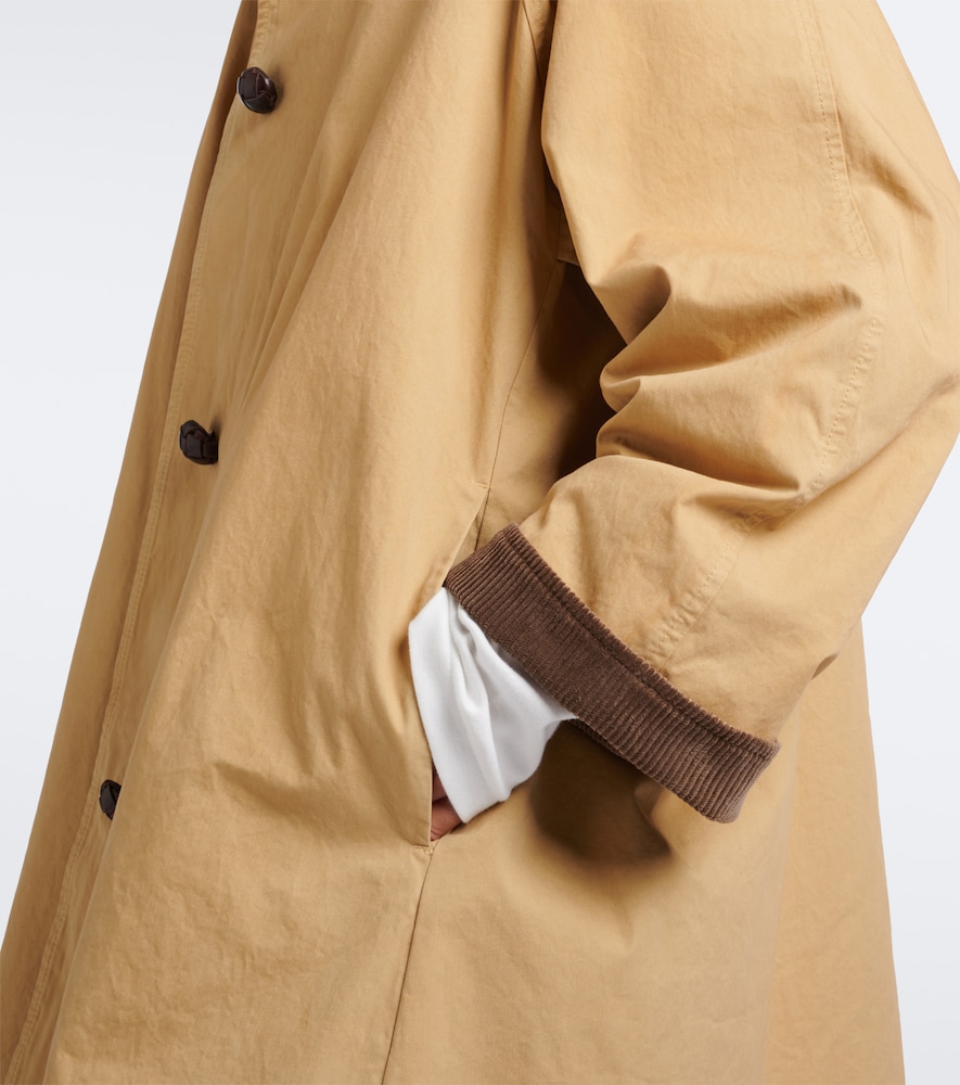 Ina Cotton Gabardine Car Coat