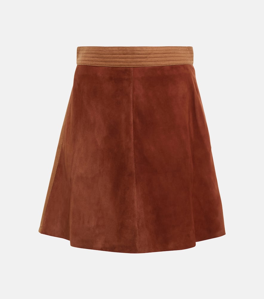 See By Chloé Suede miniskirt