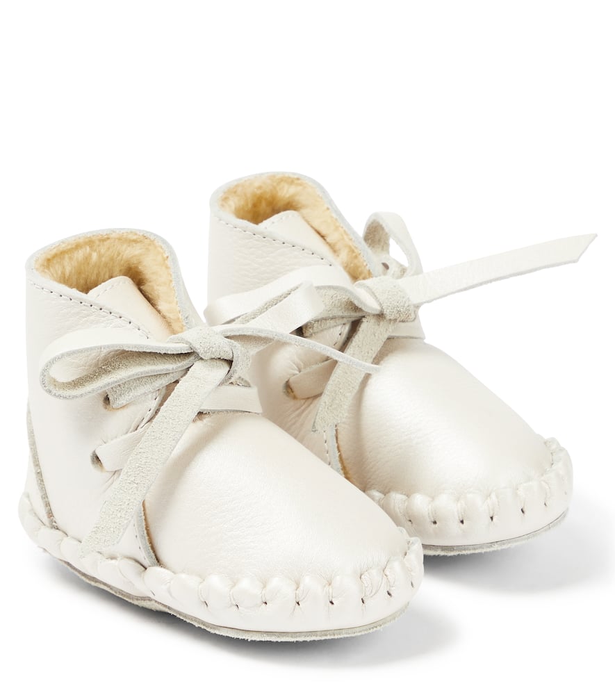 Donsje Baby Pina leather pre-walker boots