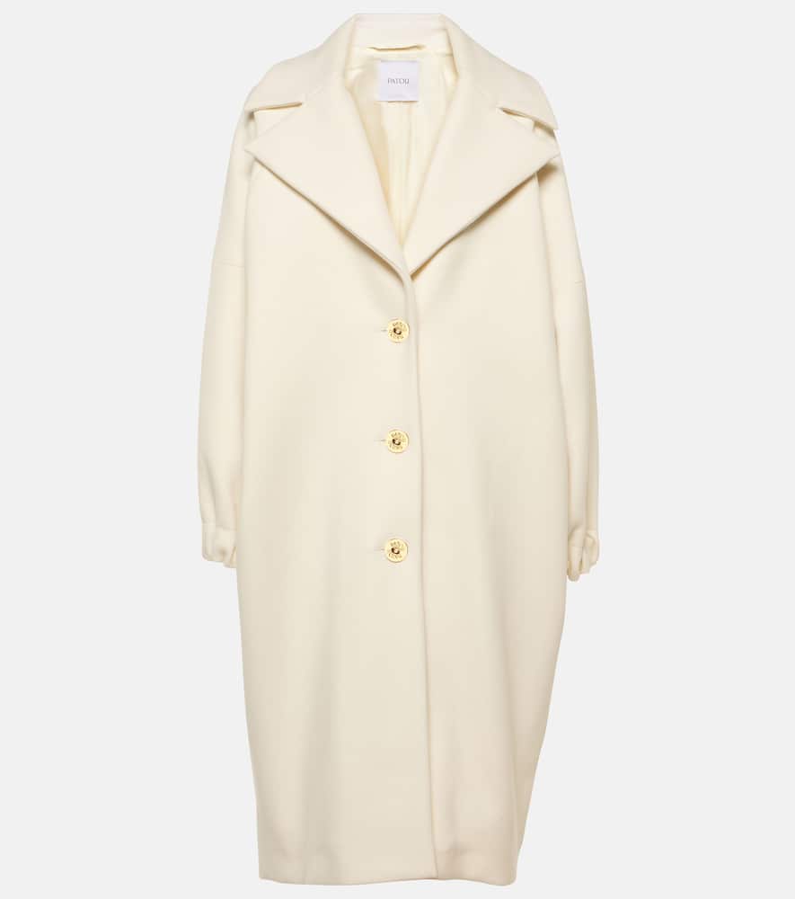 Wool-blend coat