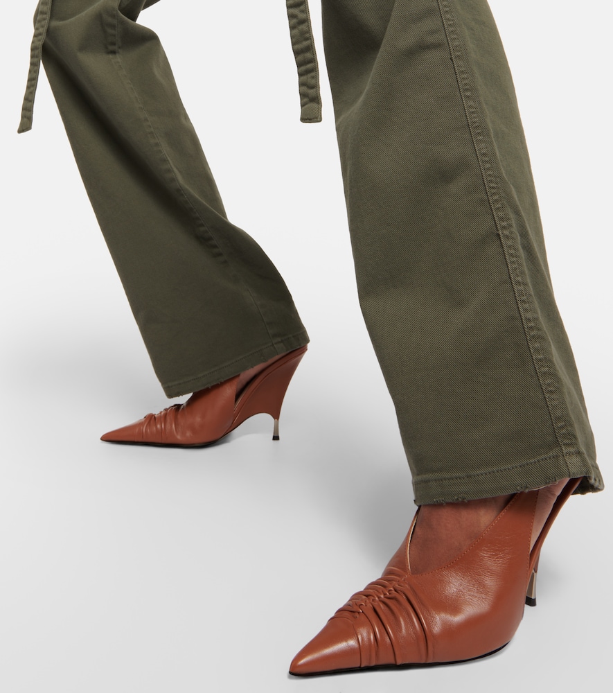 Leather Slingback