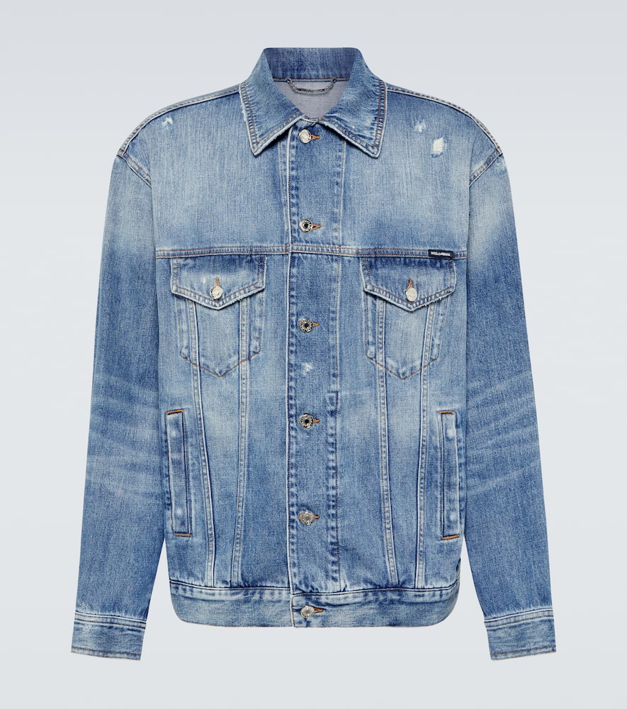 Dolce & Gabbana Distressed denim jacket