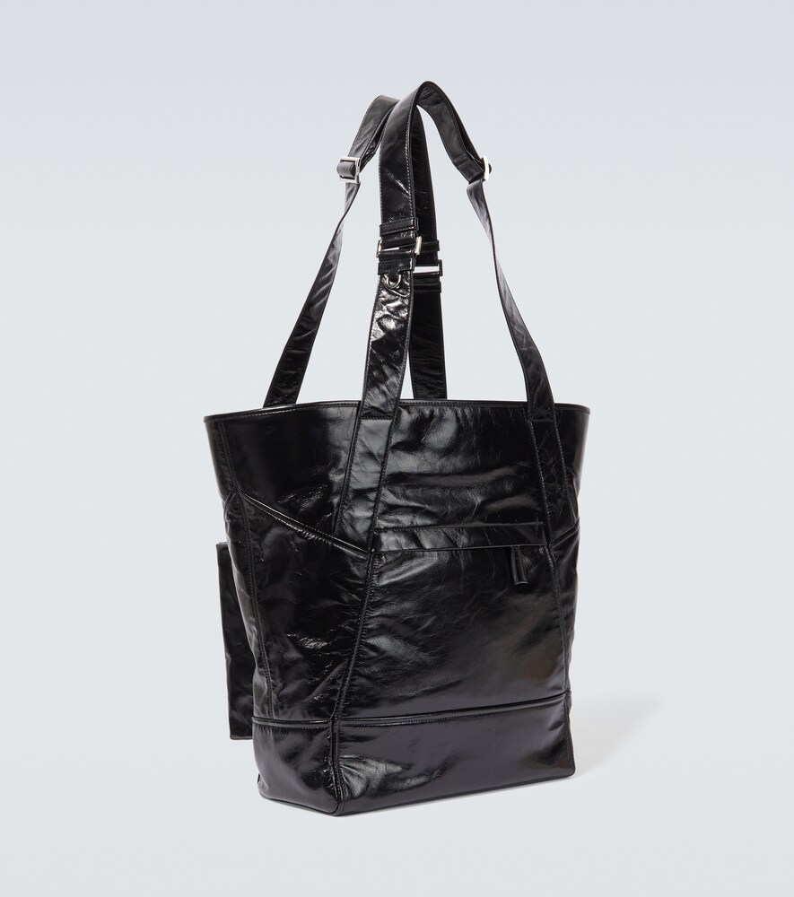  Prada Prada Leather Tote Bag 