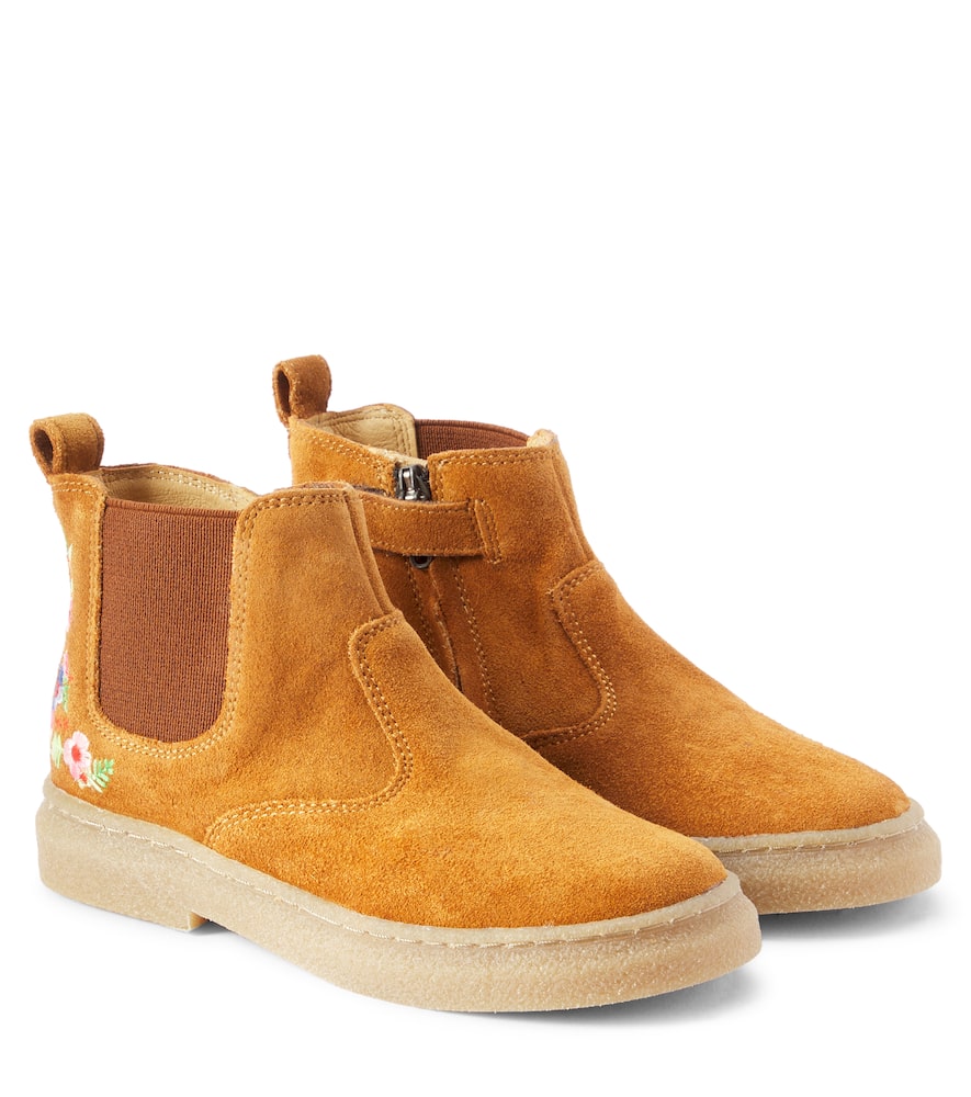 Pom D'api Trix Back Leather Ankle Boots In Beige