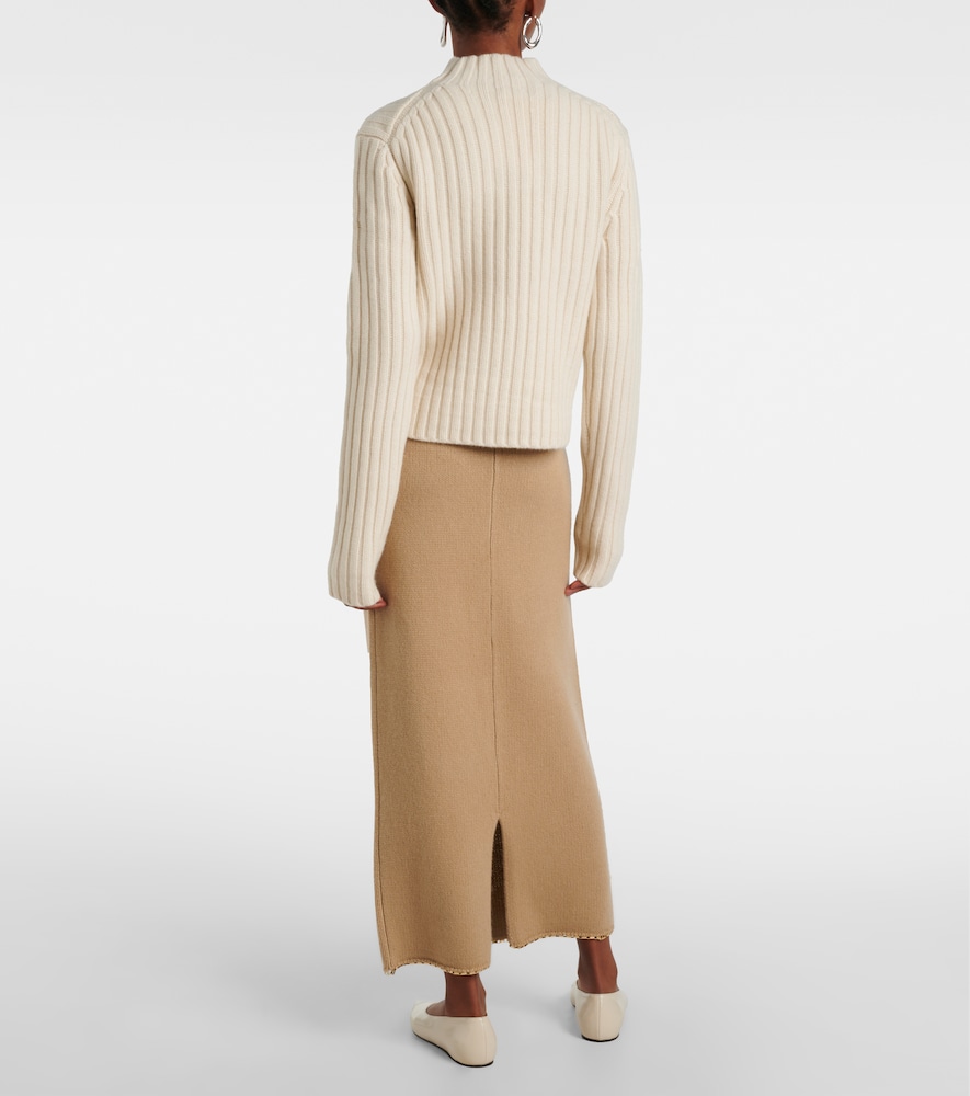  Toteme Toteme Petite Chunky Wool And Cashmere Sweater 