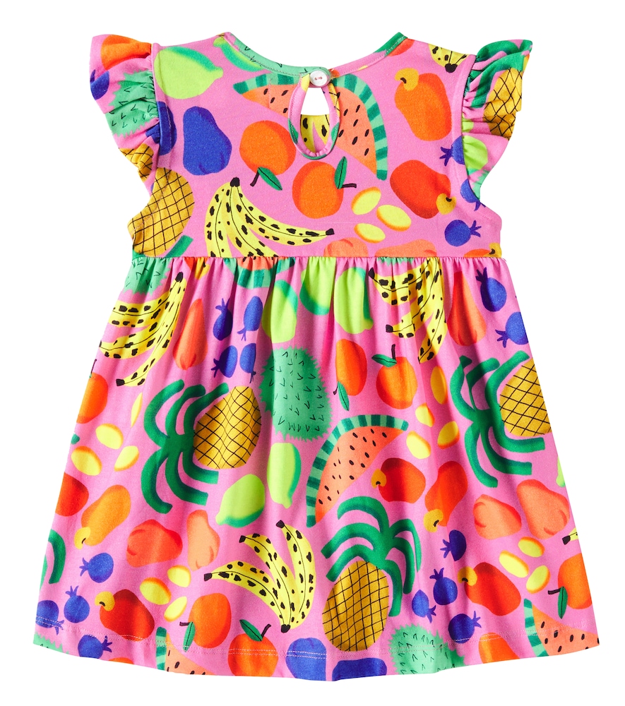  Fabula Fã¡bula Baby Ruffled Printed Cotton Dress 