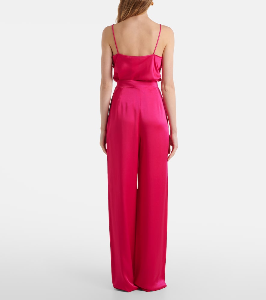  Max Mara Max Mara Ieti Satin Wide-leg Pants 