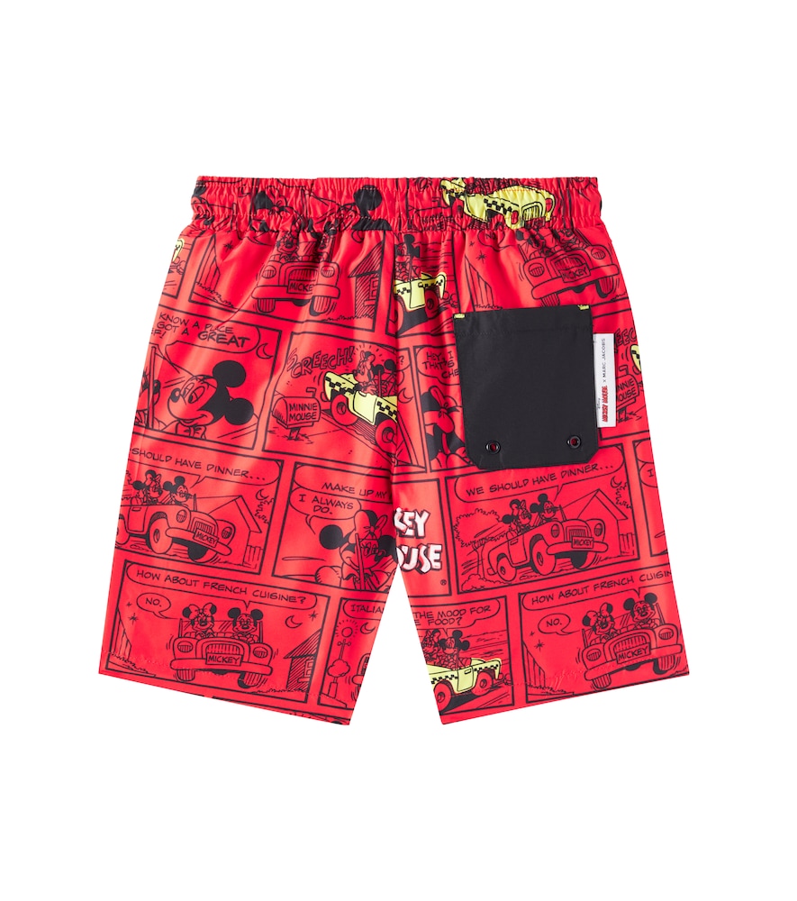  Marc Jacobs Kids Marc Jacobs Kids X Mickey Mouse Bedruckte Badeshorts 