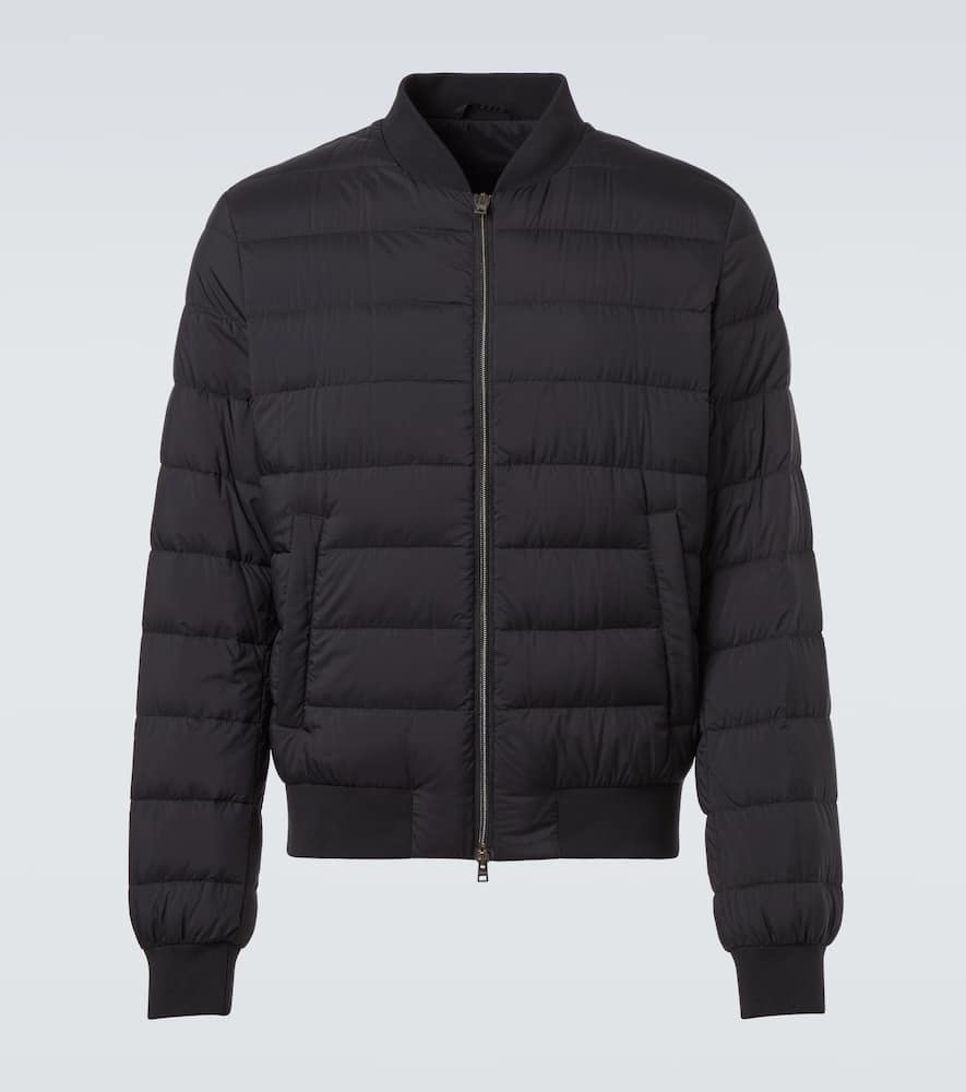 L'Aviatore down-paneled bomber jacket