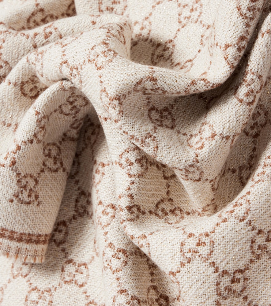  Gucci Gucci Schal Gg Aus Jacquard 