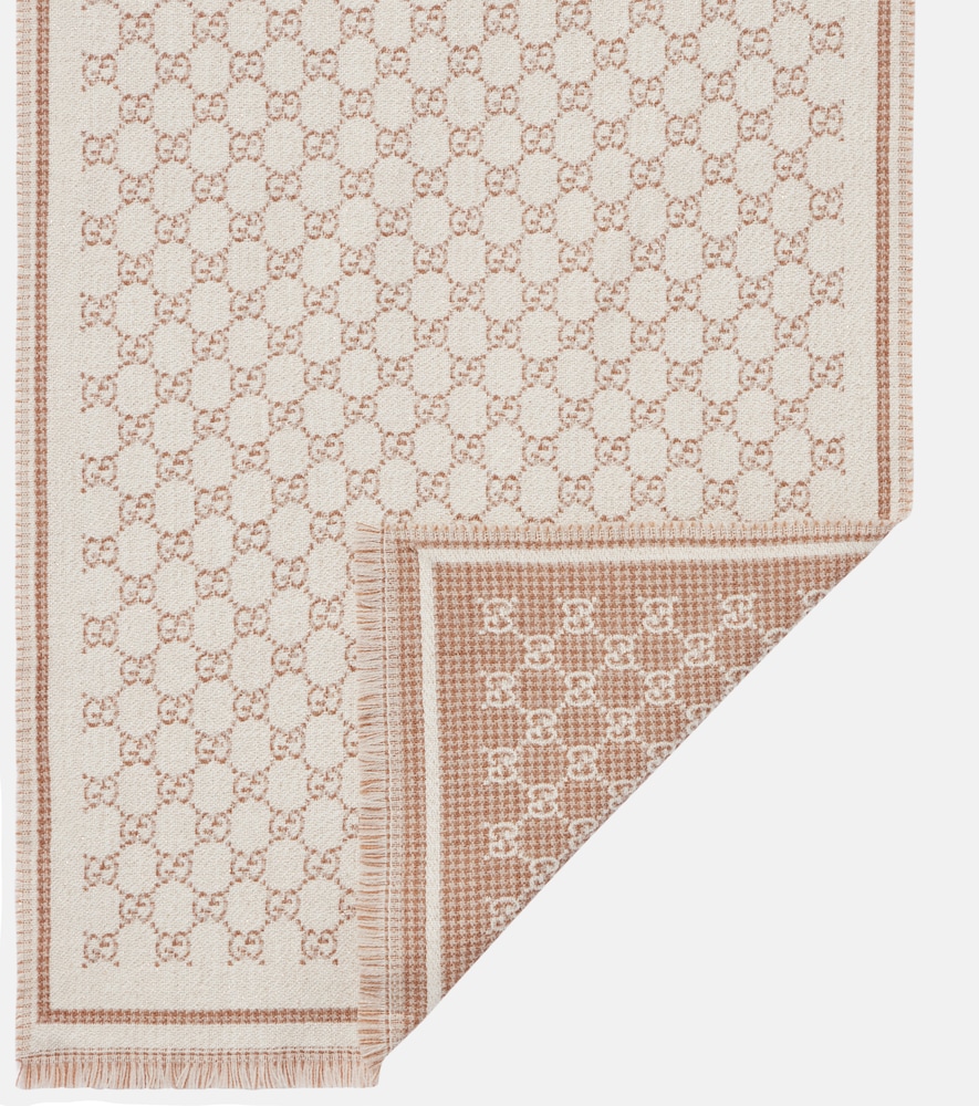  Gucci Gucci Schal Gg Aus Jacquard 