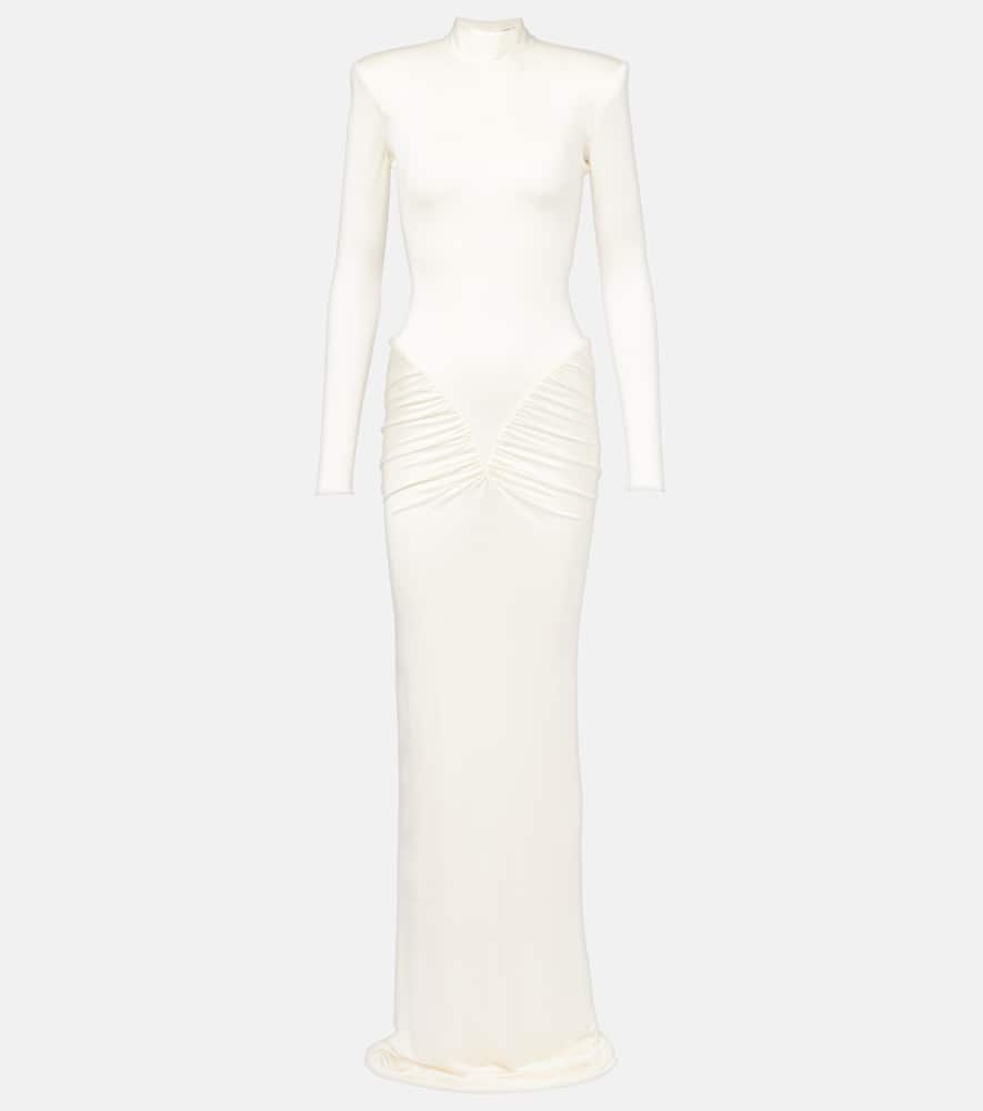 Darja ruched gown