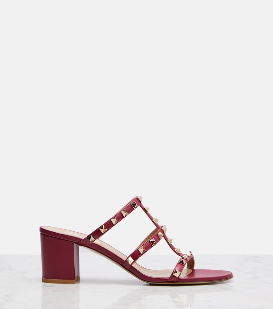 Valentino Rockstud Caged 60 Leather Sandal