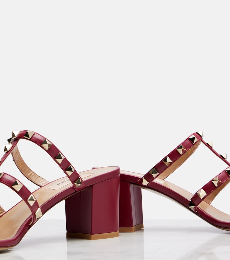 Valentino Rockstud Caged 60 Leather Sandal