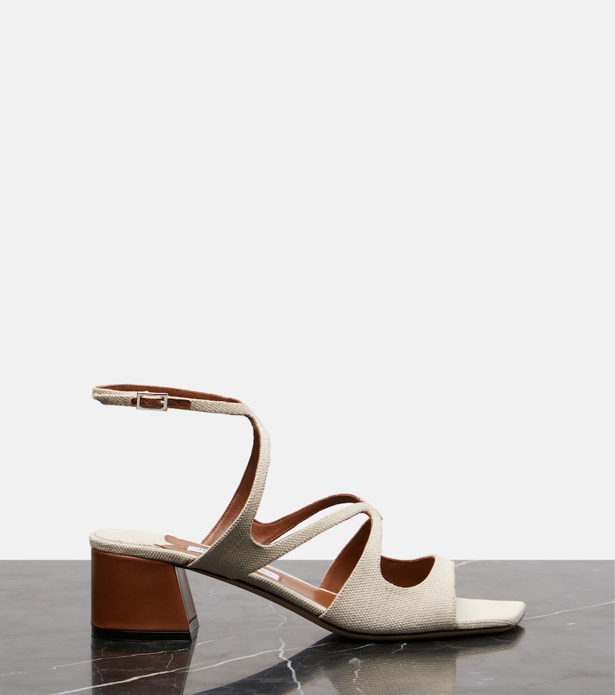  Jimmy Choo Jimmy Choo Azilia 45 Canvas Sandals 
