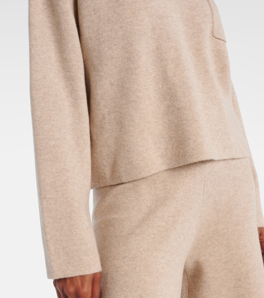 Max Mara Zibello Wool And Cashmere Sweater In Neutral