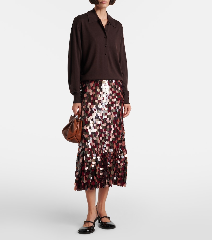  Dries Van Noten Dries Van Noten Wool Polo Shirt 