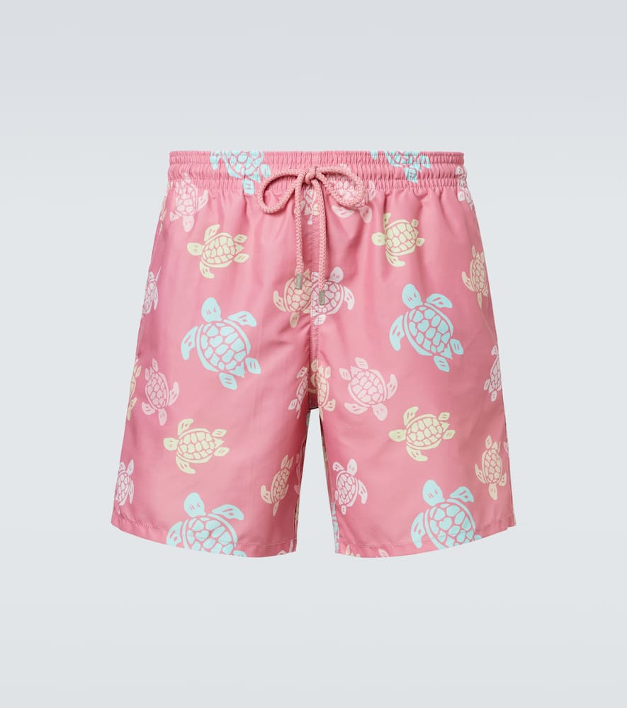 Vilebrequin Moorea Printed Swim Shorts In Multi