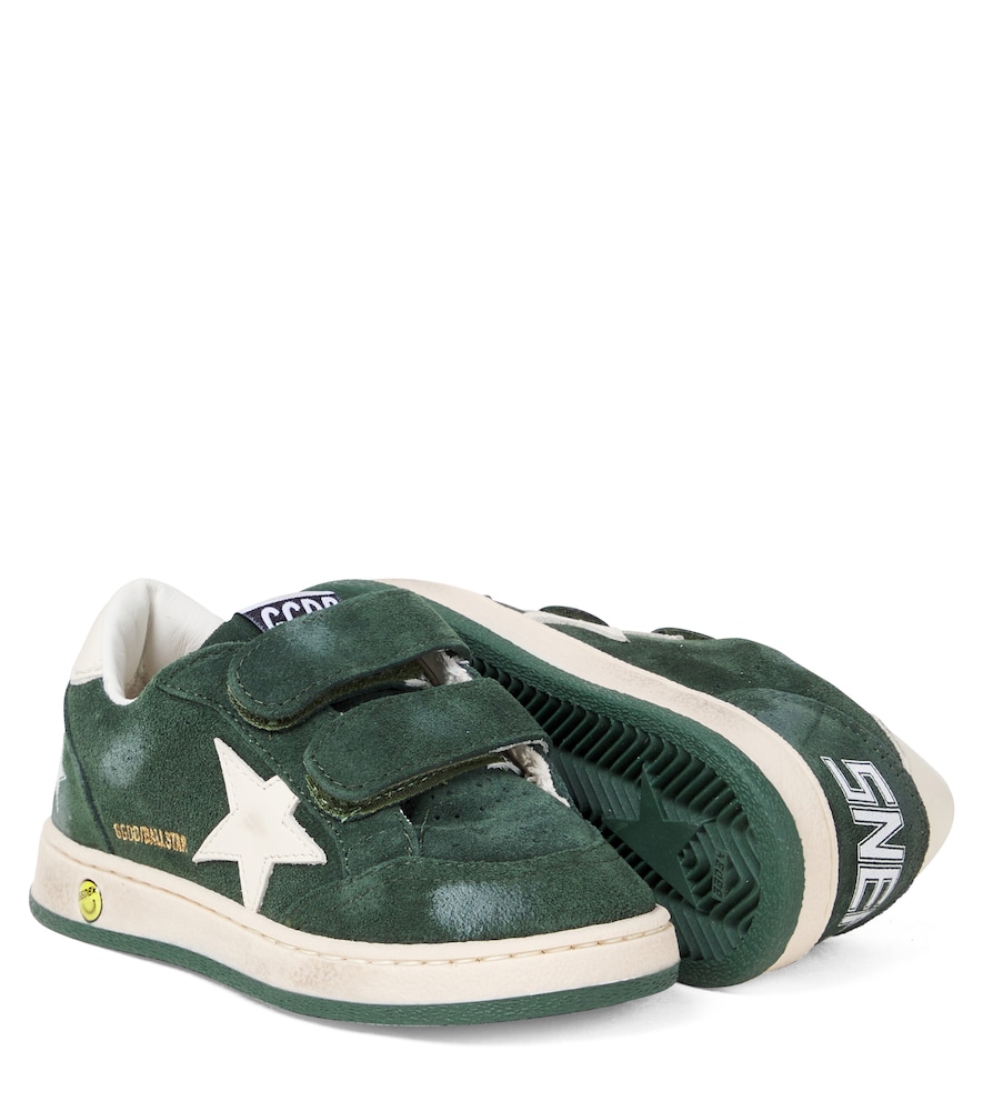  Golden Goose Kids Golden Goose Kids Sneakers Ball Star Aus Veloursleder 