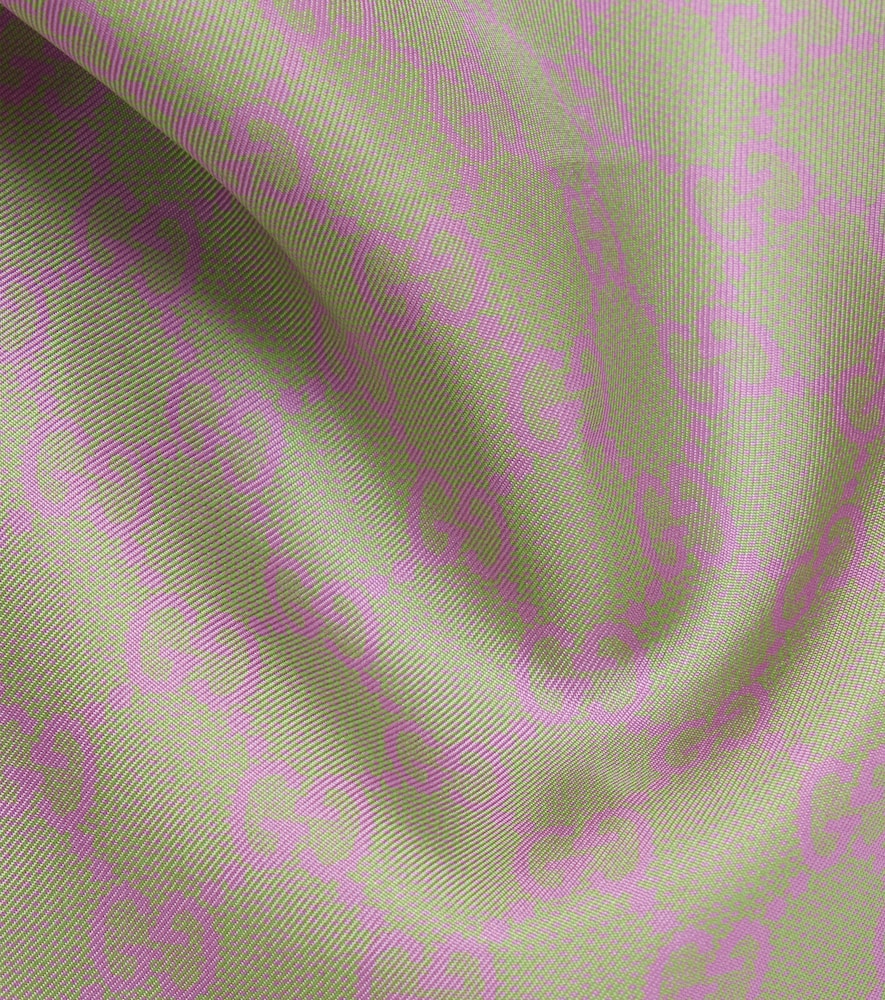  Gucci Gucci Tuch Gg Aus Seiden-twill 