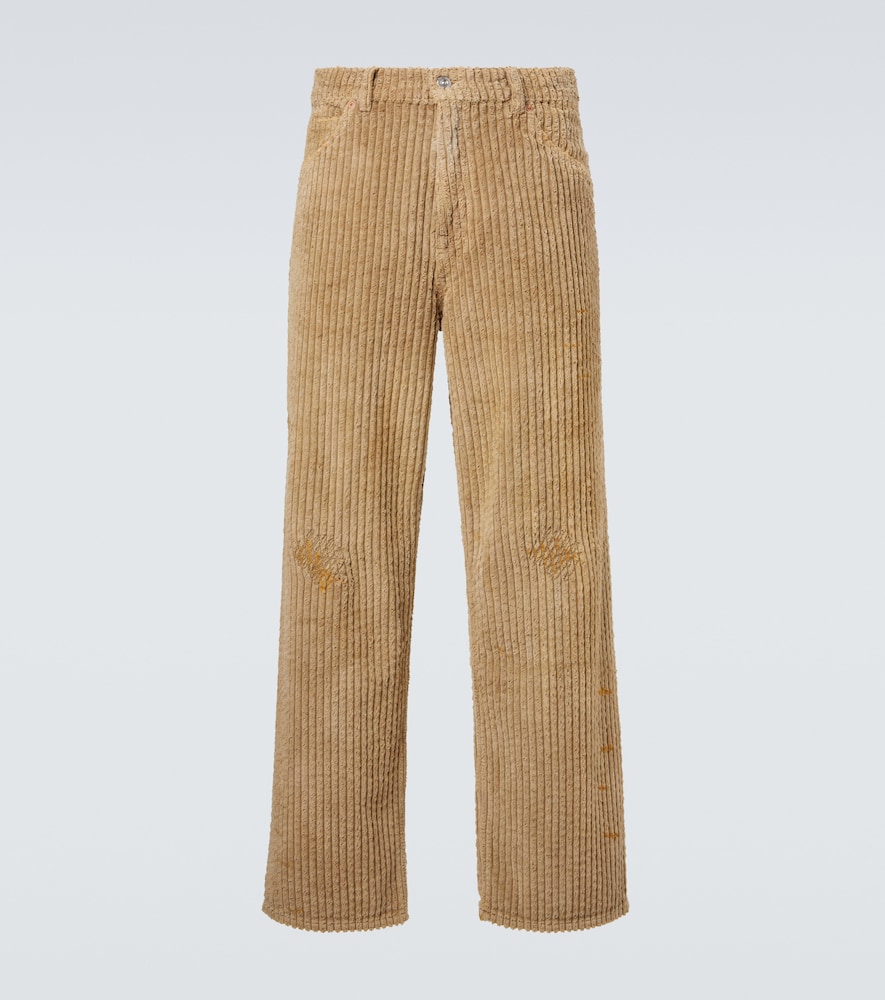 Our Legacy Vast Cut Cotton Corduroy Wide Leg Pants